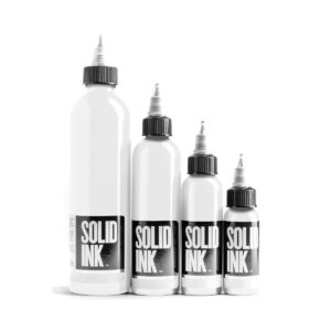 tinta tatuagem americana importada solid ink banco white